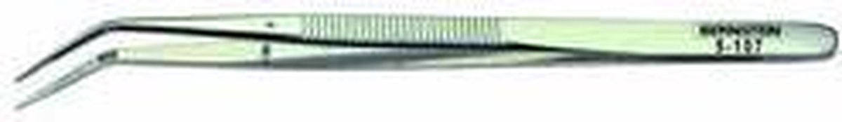 BERNSTEIN Tools for Electronics 5-107 Precisiepincet Spits, gebogen 150 mm