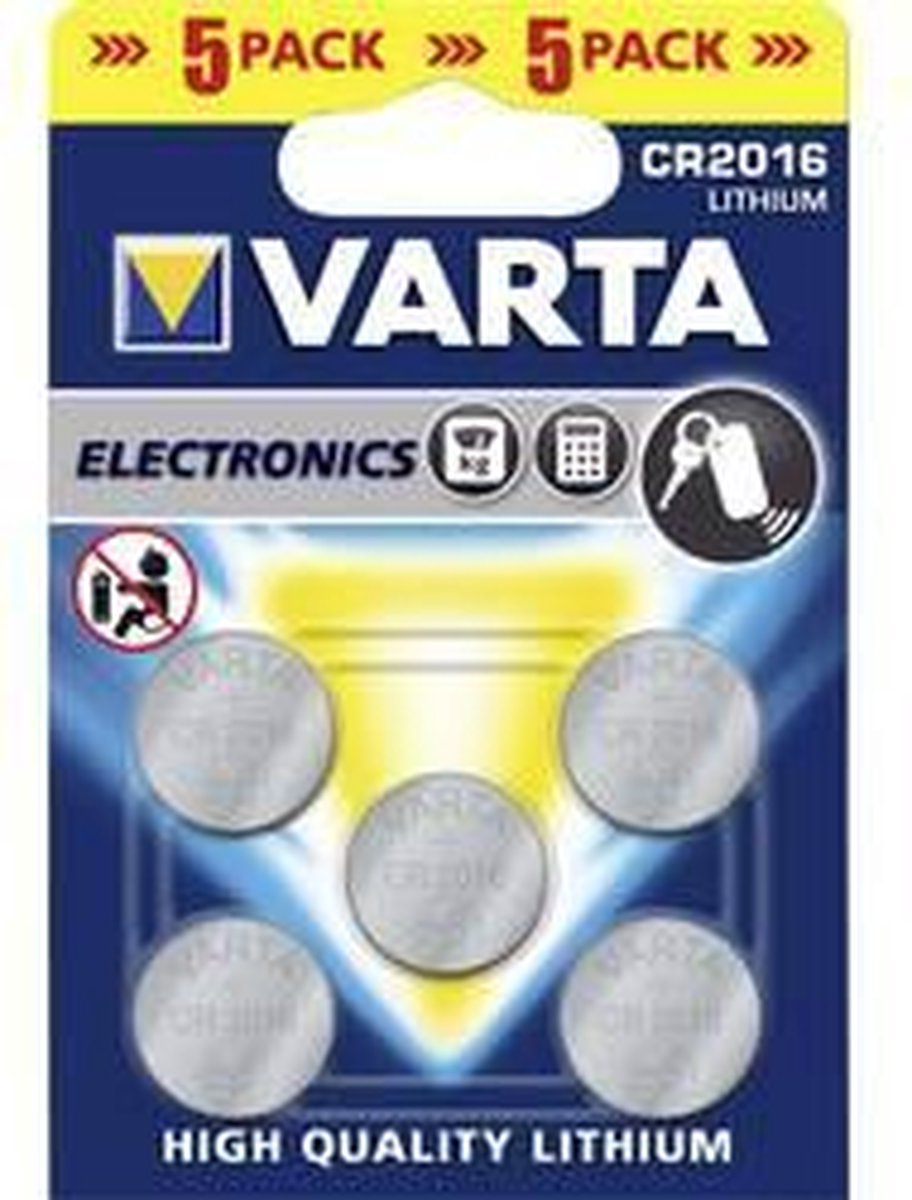 Varta CR2016 - 5 stuks | bol.com