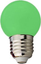 Groenovatie E27 LED Lamp G45 1.5W Groen
