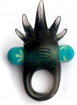 Ziggy - Leaf Pattern Green / Black - Cock Rings