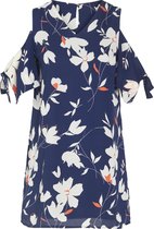 Promiss - Female - Jurk met bloemenprint  - Blauw