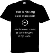 Opel T-shirt maat 5XL
