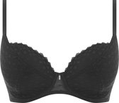 Freya FREYA SIGNATURE UW Padded Plunge Bra Vrouwen Beha - BLACK - Maat 70E