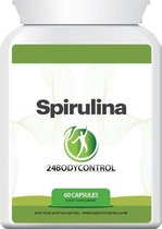 24Bodycontrol Spirulina - Superfood - 60 capsules - Voedingssupplement