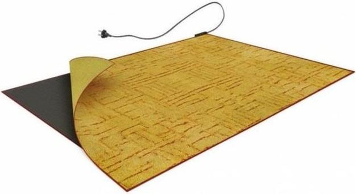 VH Tapijtverwarming - direct onder vloerkleed of tapijt te plaatsen 180 x 280 cm (600 Watt)