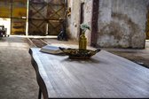 Mobi Furniture Tafelblad - Natural Edge Walnut Oil