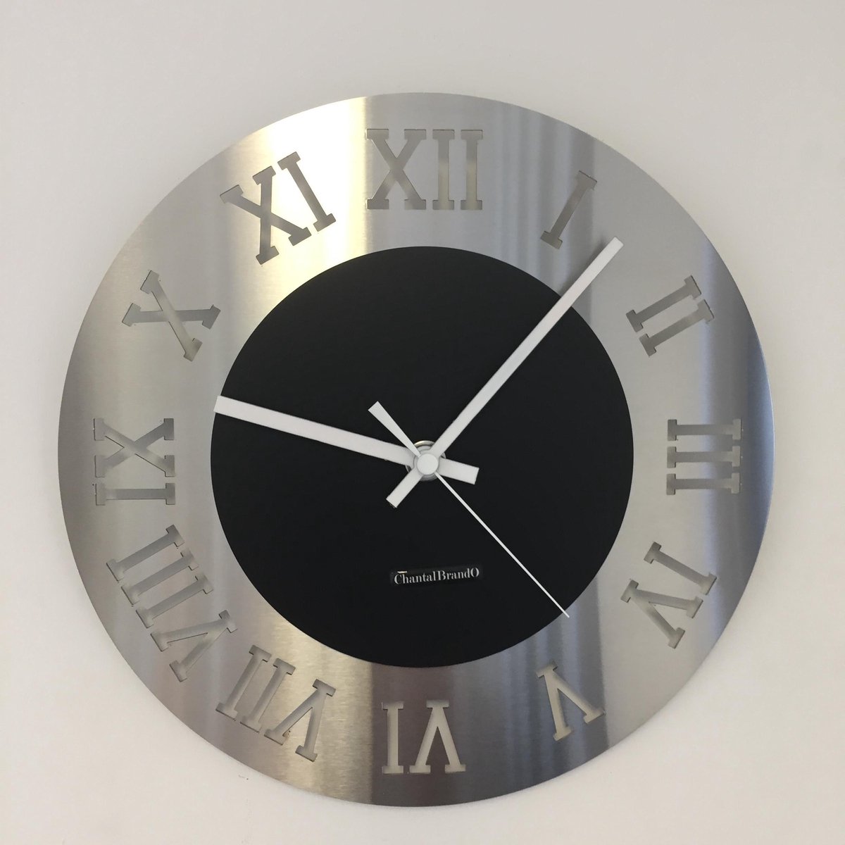 Wandklok ROMA BLACK MODERN DESIGN