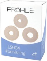 Fr√∂hle - LS004 Love Sleeves Set Van 3 Penisringen - 16/21/26 mm - Transparant - Sextoys - Penispompen & Penis Sleeves - Toys voor heren - Pumps & Enlargers