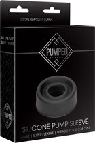 Silicone Pump Sleeve Large - Black - Pumps - Accessories