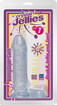 7 Inch Ballsy Super Cock - Transparent - Realistic Dildos