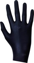 2 STUKS/ DOZEN: Unigloves Black Pearl Nitril handschoenen doos 100 stuks Zwart MAAT S - voor zorg- en contactberoepen (Top kwaliteit)