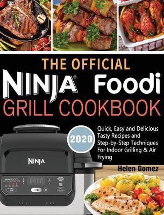 The Official Ninja Foodi Grill Cookbook for Beginners - cover