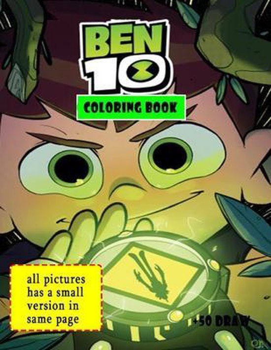 Ben 10 coloring book ben ten 9798729763603 boeken bol