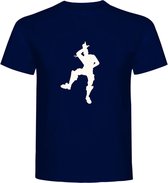 T-Shirt - Casual T-Shirt - Gamer Gear - Gamer Wear - Fun T-Shirt - Fun Tekst - Lifestyle T-Shirt - Gaming - Gamer - Take The L - Navy - 7/8 - Maat 128 - 8 jaar