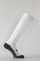 Nes Football Socks Wit - Chaussettes de Rugby - Chaussettes de Sport - Taille 45-48