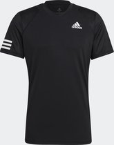 adidas Club 3-Stripes Sportshirt Heren - Maat M