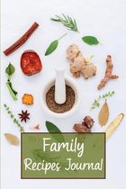 Family Recipes Journal