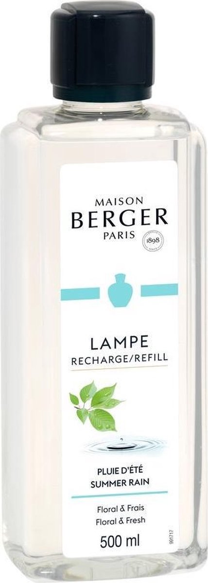 Lampe Berger Navulling - Fraicheur - Pluie d'été 500ml | bol.com
