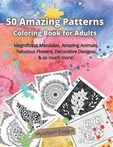 50 Amazing Patterns Coloring Book for Adults
