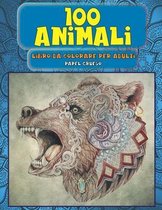 Libro da colorare per adulti - Papel grueso - 100 Animali