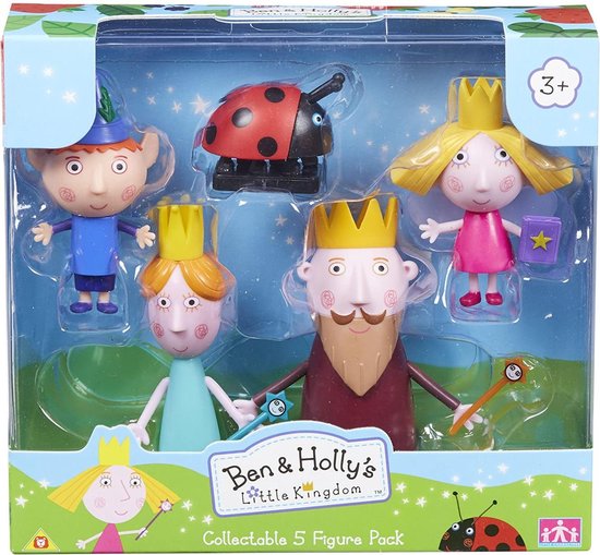 Ben & Holly - Paquet de figurines - 5 pièces | bol
