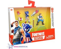 Fortnite Battle Royale Collection - Duo Pack Spangled Trooper & Fireworks Team Leader | Speelgoed Speelfiguur Actiefiguur voor kinderen