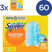 Bol.com Swiffer Duster Trap & Lock - Voordeelverpakking 3 x 20 Navullingen aanbieding