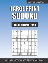 Large Print Sudoku: Easy Large Print Sudoku Volume 19