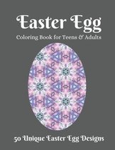 Easter Egg Coloring Book for Teens & Adults