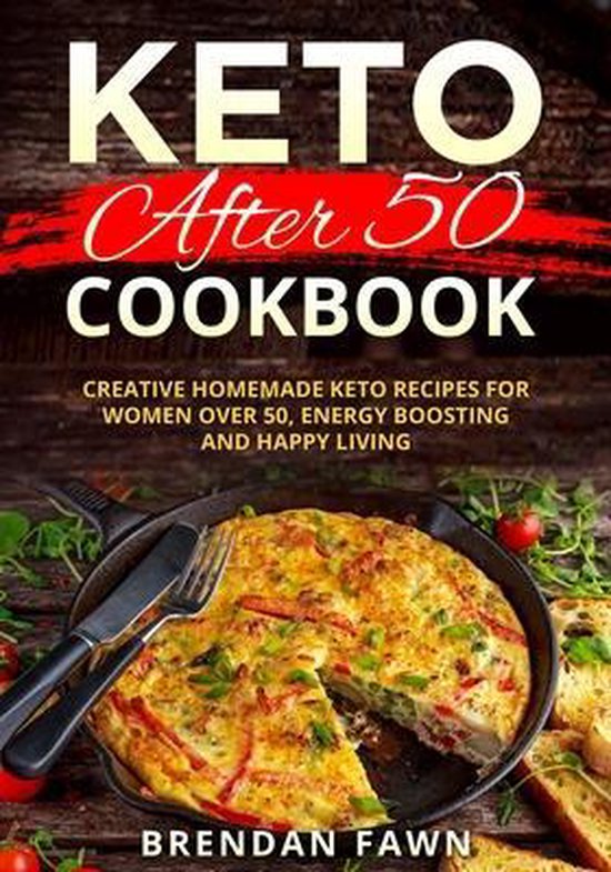 Keto after 50 Cookbook - cover