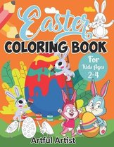 Easter Coloring Book For Kids Ages 2-4