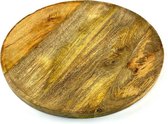 WDMT™ Onderbord van mangohout | ø 37 cm | Mango hout | Duumzaam