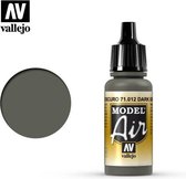Vallejo 71012 Model Air Dark Green - Acryl Verf flesje