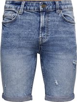 ONLY & SONS ONSPLY LIFE BLUE SHORTS PK 9567 NOOS Heren Jeans - Maat L