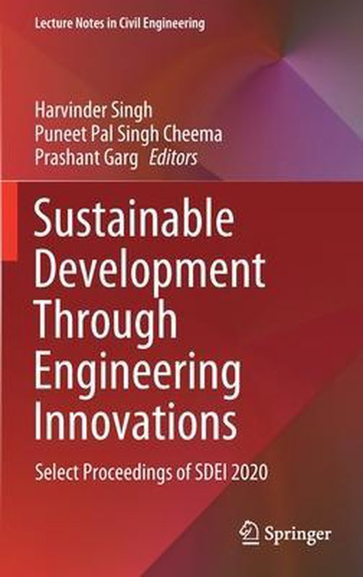 Sustainable Development Through Engineering Innovations | 9789811595530 ...
