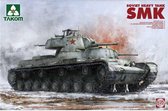 1:35 Takom 2112 Soviet Heavy Tank SMK Plastic Modelbouwpakket