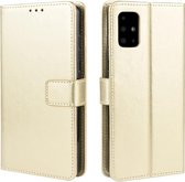 Portemonnee Book Case Hoesje Geschikt voor: Samsung Galaxy S21 Plus goud