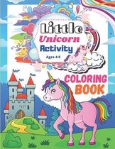 Little Unicorn Activity Coloring Book