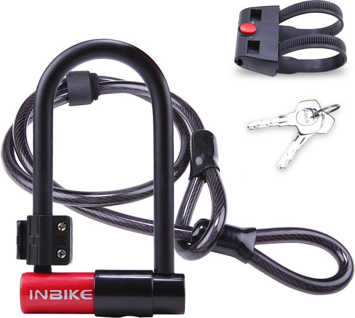 HANDT Bike Fietsslot - U-lock - Kabel - Scooterslot - Kabelslot