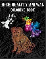 High Quality Animal Coloring Book