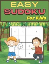 Easy Sudoku For Kids: This Graceful Sudoku Book for Kids, Improve Skills by Solving Sudoku Puzzles Anytime