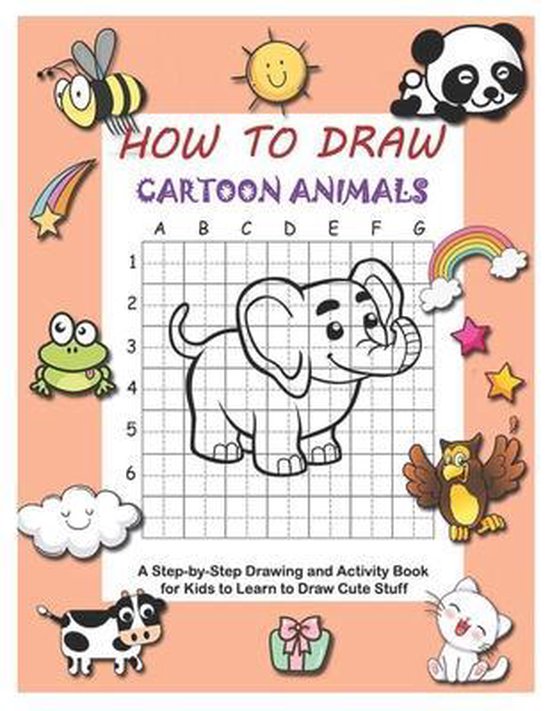 How to Draw Cartoon Animals, Benmore Kid Press | 9798714792991 | Boeken