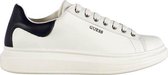 GUESS Salerno Heren Sneakers - Wit/Blauw - Maat 40