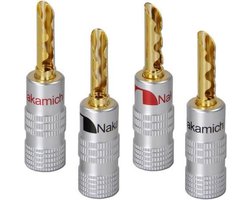 8x Nakamichi Banaanstekker Holle Variant - Banaan Stekker 8 stuks