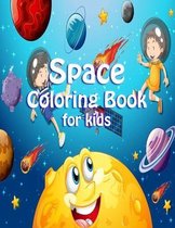 Space Coloring Book for Kids: Amazing Outer Space Coloring with Planets, Astronauts, Space Ships, Rockets for Kids Ages 4-8, 9-12 (Children's Colori