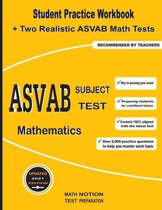 ASVAB Subject Test Mathematics - cover