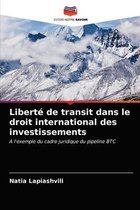 Liberté de transit dans le droit international des investissements