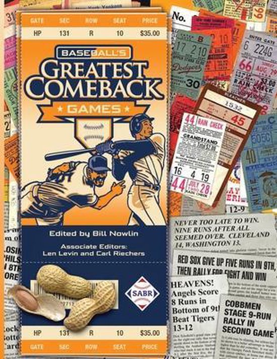 Baseball's Greatest Comeback Games - cover