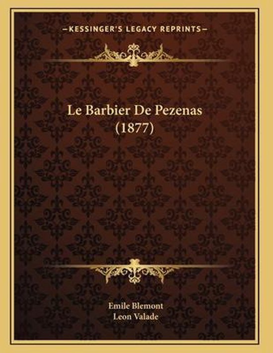 Le Barbier de Pezenas (1877)