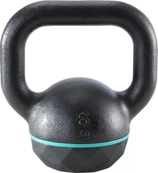 Kettlebell - 6KG - Gewichten - Sportschool - Halter - Fitness - HOME GYM | bol.com